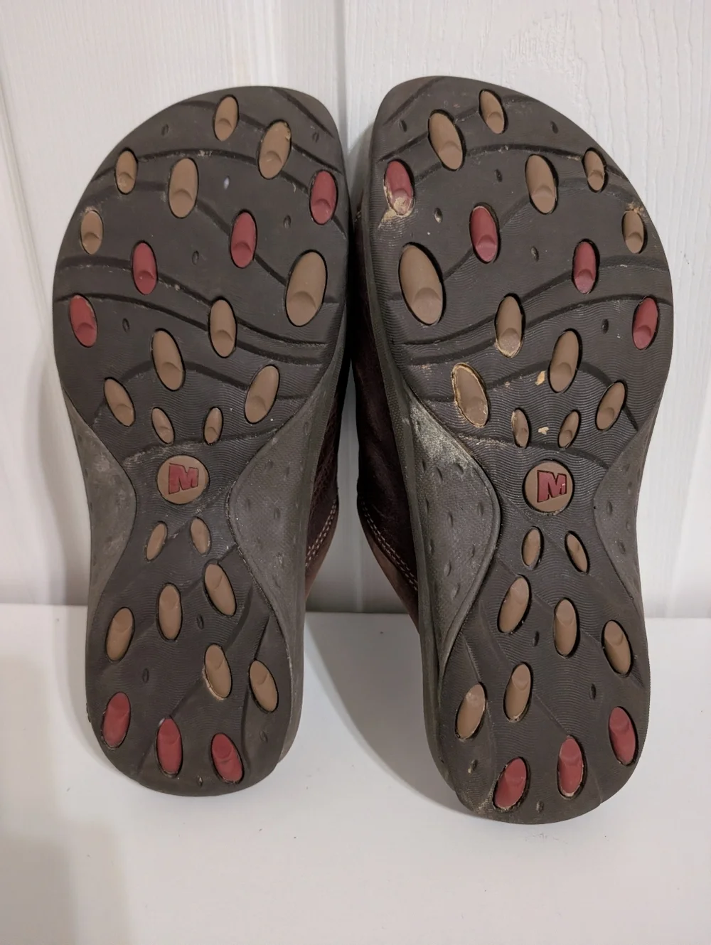 Merrell Sandspur 2 Mens Shoes Slide Sandals Brown Leather Comfort Size 9